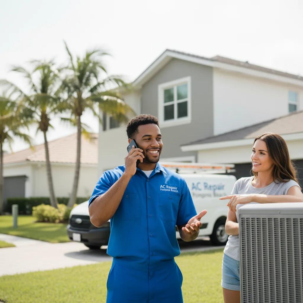 AC Repair Pompano Beach customer support in Vassar